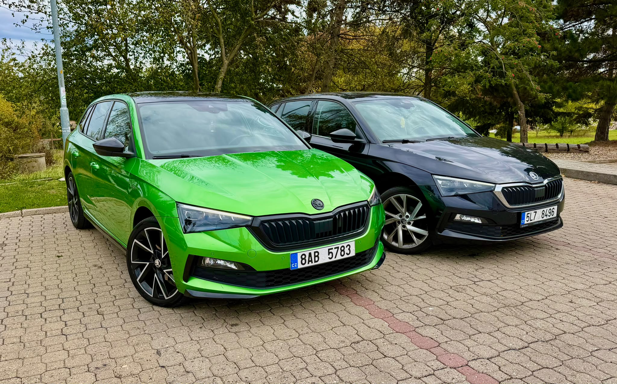 Výcvikové vozy ŠKODA Scala
